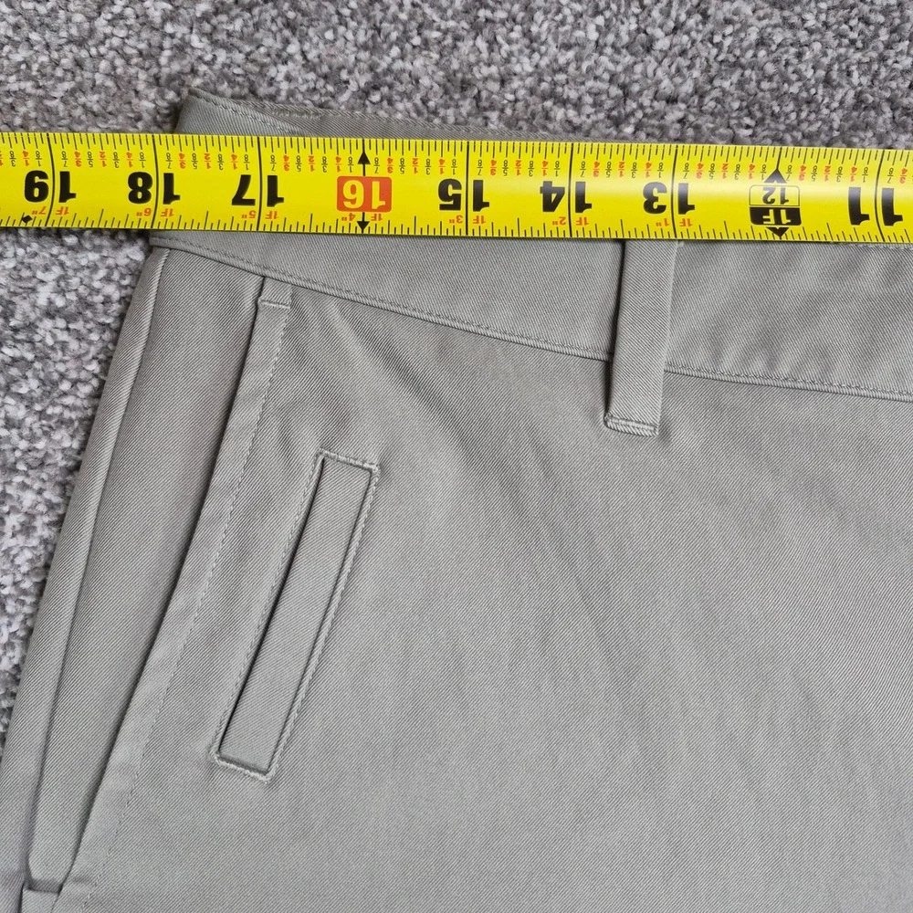 Vuori Cascade Tech Chino Pant Mens 34 Green Athletic Slim Fit V427